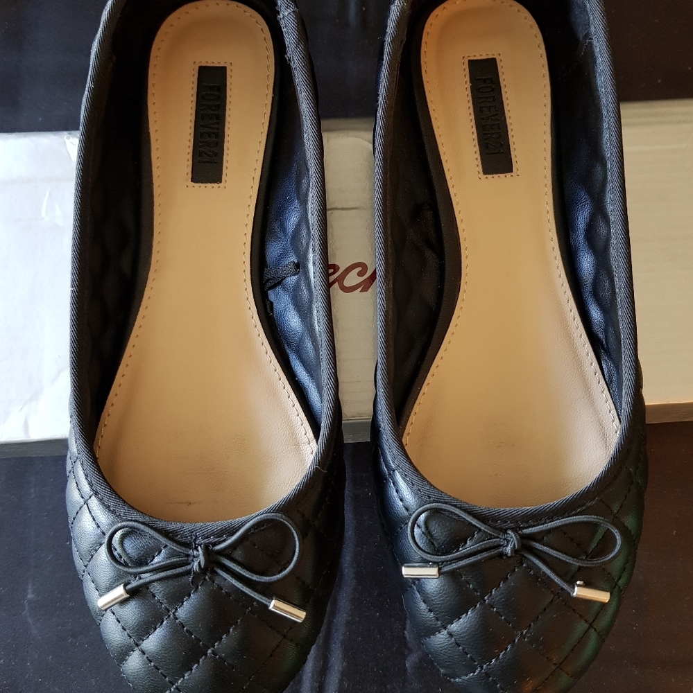 Black flats